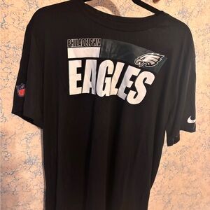 Nike Black Philadelphia Eagles Short Sleeve Tee